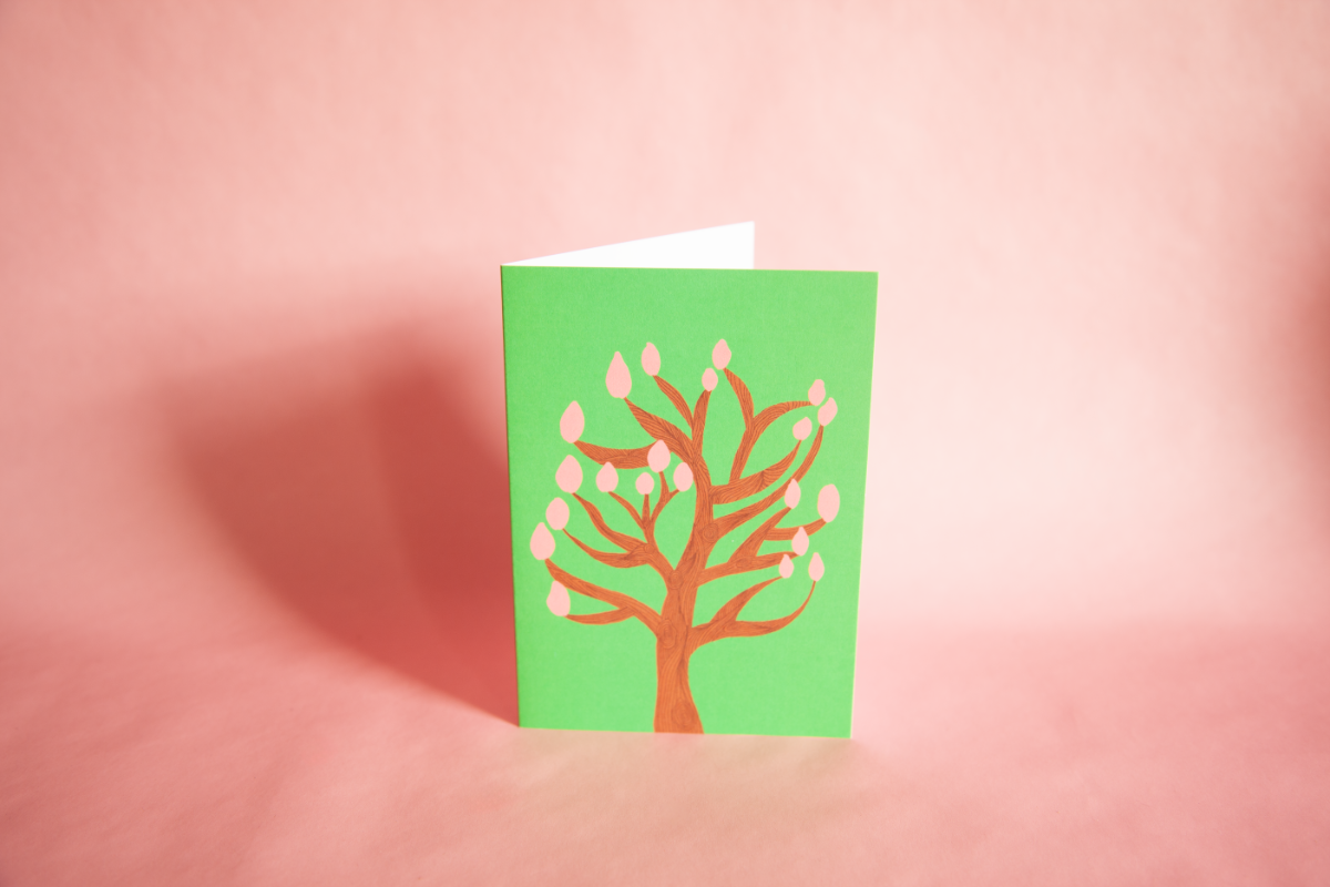 A beautiful Tree Blank Card to let your thoughts go wild